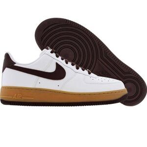 New NIKE Air Force 1 ‘07 Men's 10.5 US Sneakers 315122-121 RARE 44.5 EUR